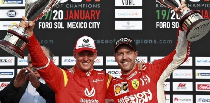 Vettel y un sabio consejo para Mick Schumacher