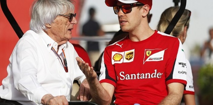 Un palito de Bernie Ecclestone para Vettel