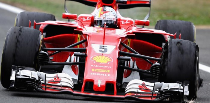 ¿Por qué se rompió el neumático de Vettel en Silverstone?
