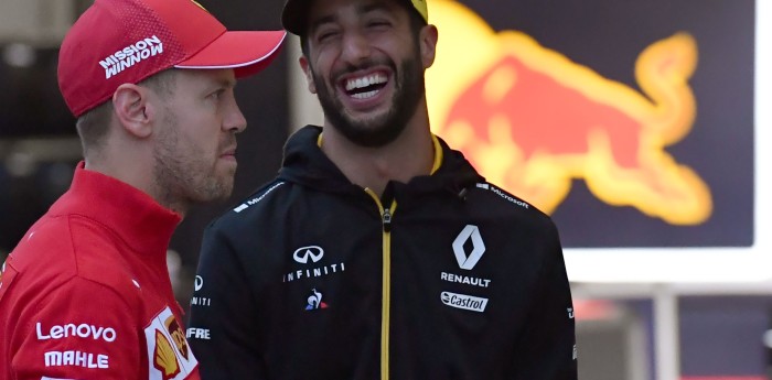 "No se si me marcharé a Renault", dijo Vettel