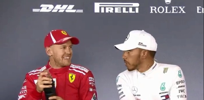 Hamilton a Vettel: “Esperé la Q3 para borrarte la sonrisa de tu cara”