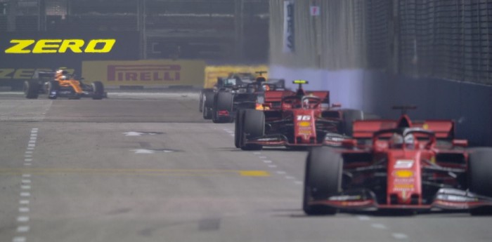 Vettel volvió a la victoria: 1-2 de Ferrari en Singapur