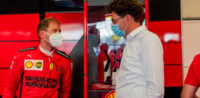 Binotto duro con Vettel: “Esperas más del segundo piloto”