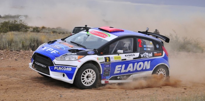 Villagra marcó el rumbo en el Shakedown