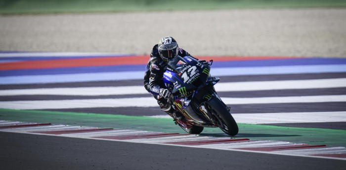Maverick Viñales dominó los test del Moto GP en Misano
