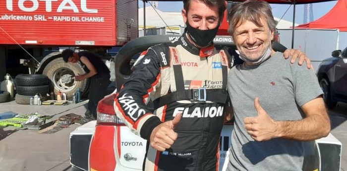 Villagra invitó a Marcos Di Palma al CARX Rallycross