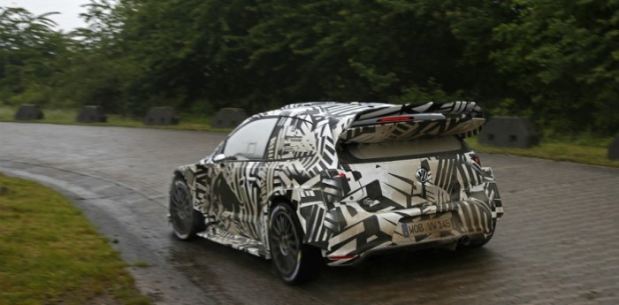 VW prueba el Polo R WRC de 2017