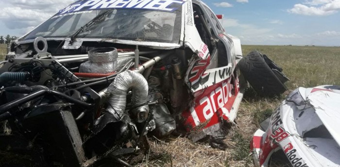 ¿Cómo llegan a Río Cuarto los autos golpeados en Paraná?