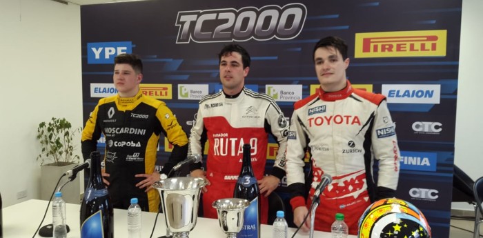 El podio del TC2000 en San Nicolás