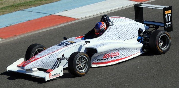 Vezzaro dominó la primera tanda libre de la Fórmula Renault 2.0