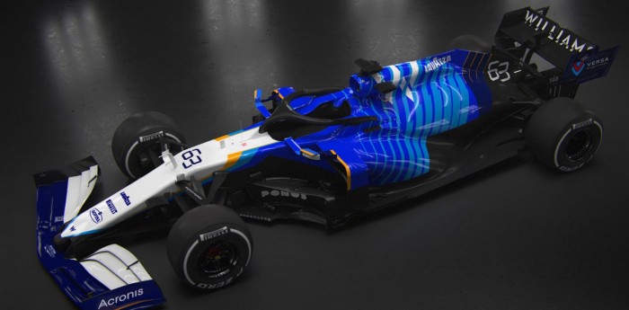 Williams presentó su auto de F1 con un diseño renovado