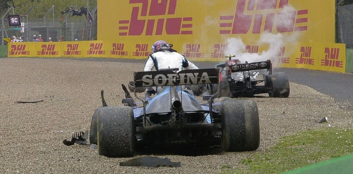 Williams en problemas por el accidente de Russell