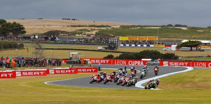 WorldSBK: Marco Melandri gana la carrera de apertura en Phillip Island