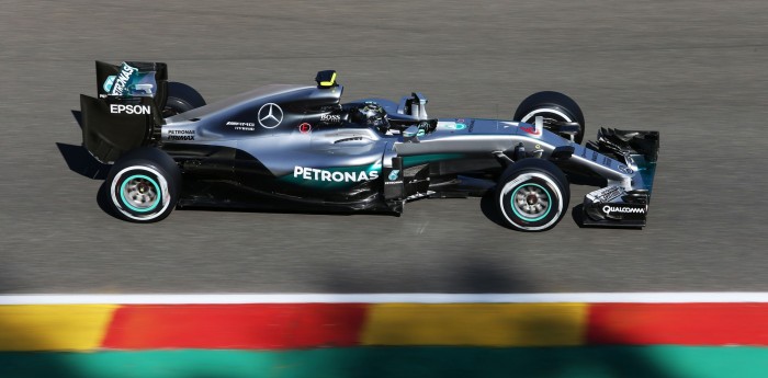Pole de Rosberg en Spa