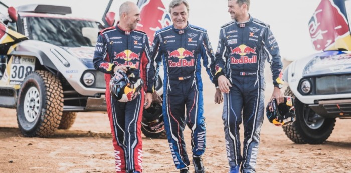  Sainz, Peterhansel y Despres correrán el Dakar con Mini