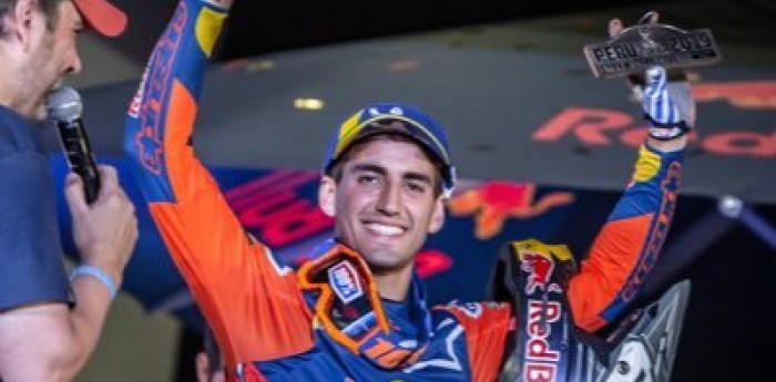 Luciano Benavides, campeón mundial Junior de Rally Raid 