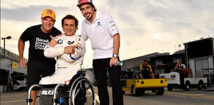 Zanardi: "Ni con diez piernas hubiera desplegado la magia de Alonso"