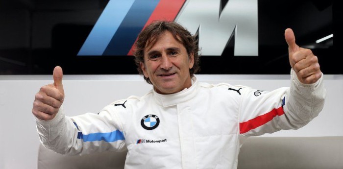 Zanardi probó los controles manuales del BMW para su debut en DTM