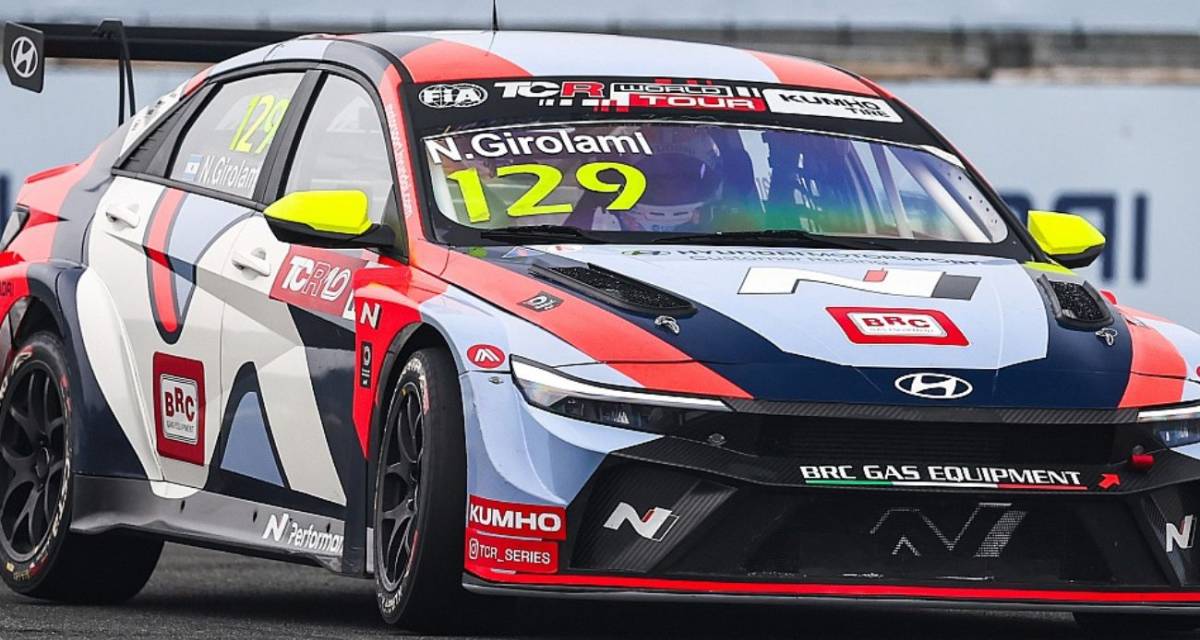 TCR World Tour: podio del Bebu Girolami en el cierre de la actividad para los argentinos en Zhuzhou