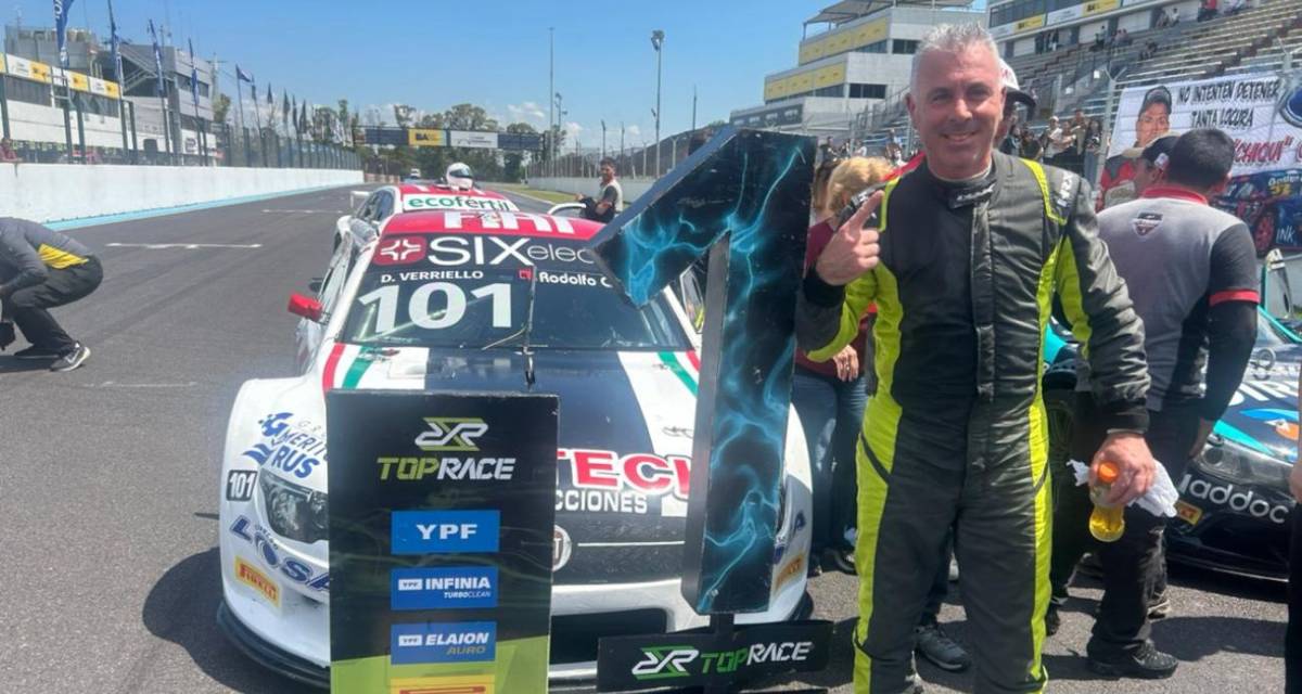 ¡Empezó la Copa Top Race! Repasá el seguimiento de la victoria de Verriello en Buenos Aires