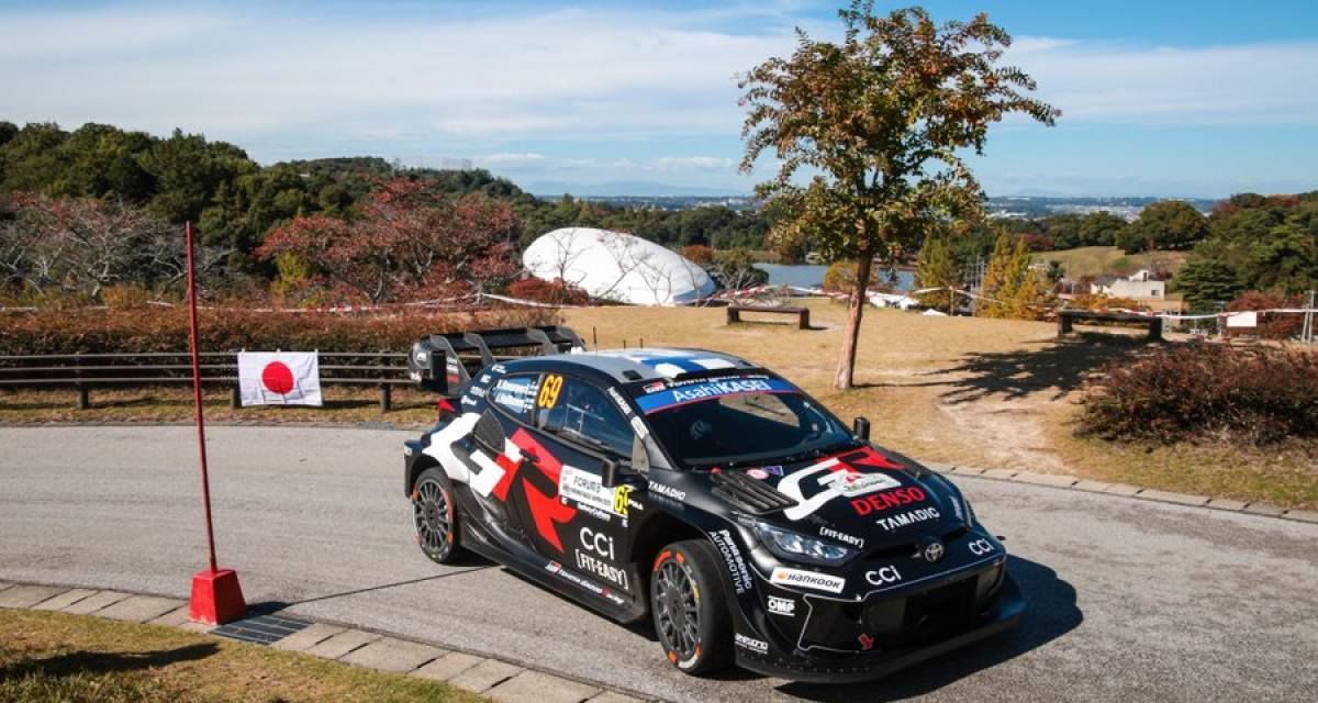 WRC: Kalle Rovanperä arrancó adelante en la apertura del Rally de Japón