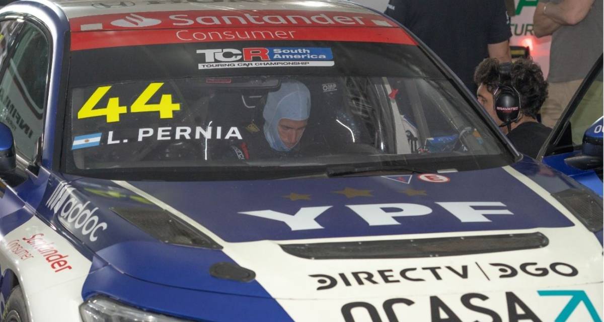 TCR South America: Pernía, tras quedarse con la pole en Cuiabá: "Me imaginó festejando en la carrera de hoy"
