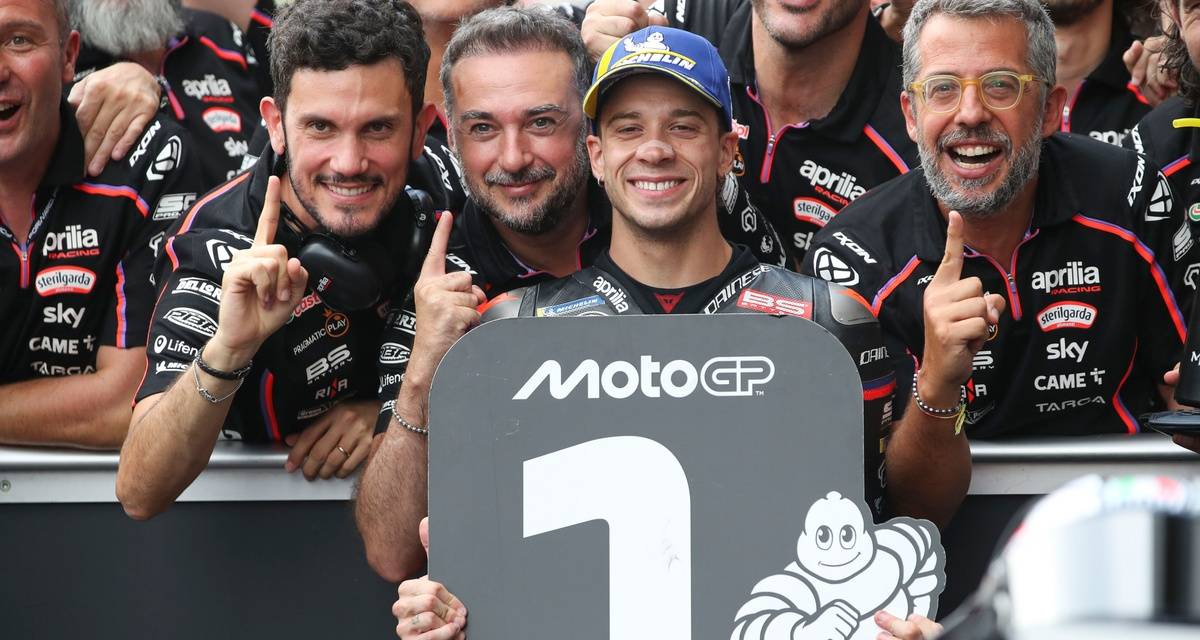 MotoGP: Bezzecchi obtuvo su tercera victoria en la última fecha del año en Valencia