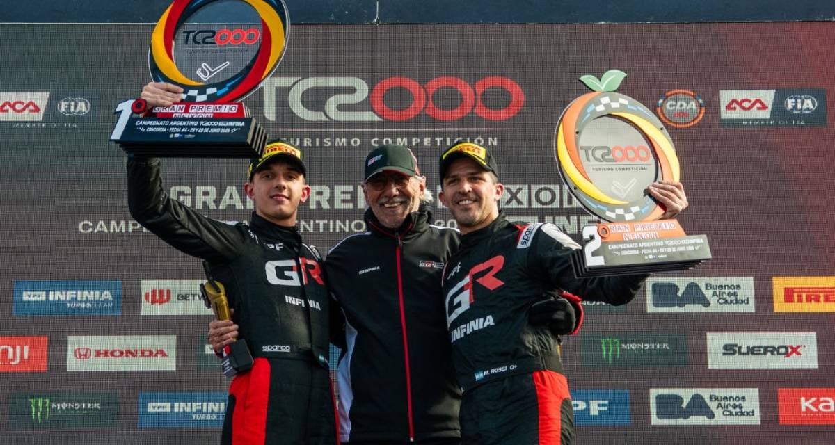 TC2000: la postura de Toyota sobre el duelo entre Rossi y Stang: "Definen ellos en la pista"
