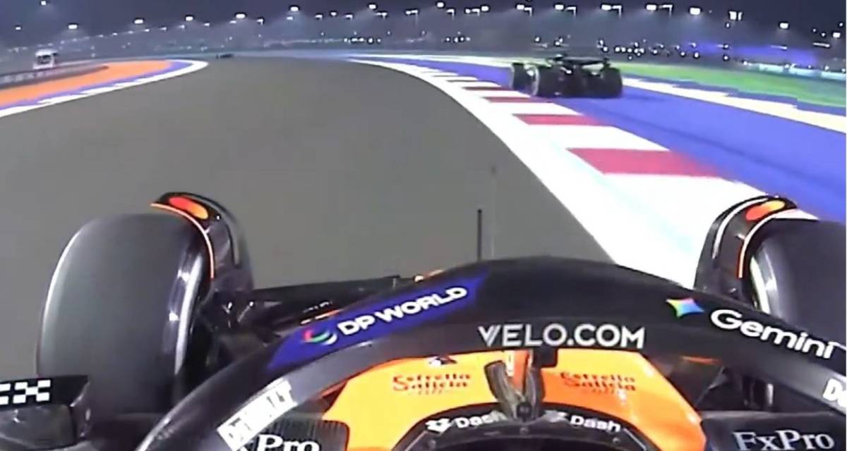 F1: ¿Qué hizo? El error de Antonelli que aprovechó Norris para ser 4° en el GP de Qatar