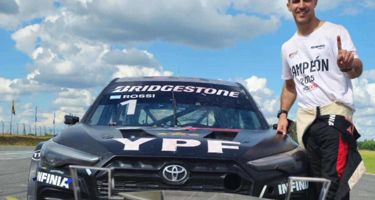 TC2000: ¡De estreno! El Corolla Cross de Rossi ya luce el “1” tras ser campeón