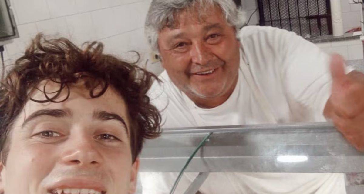 La emoción del carnicero que atendió a Colapinto: “Se me puso la piel de gallina”