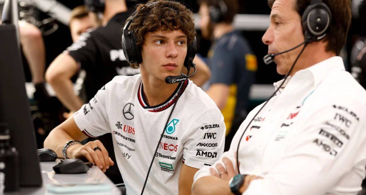 F1: Toto Wolff elogió a Antonelli tras su debut: “Fue una buena temporada”