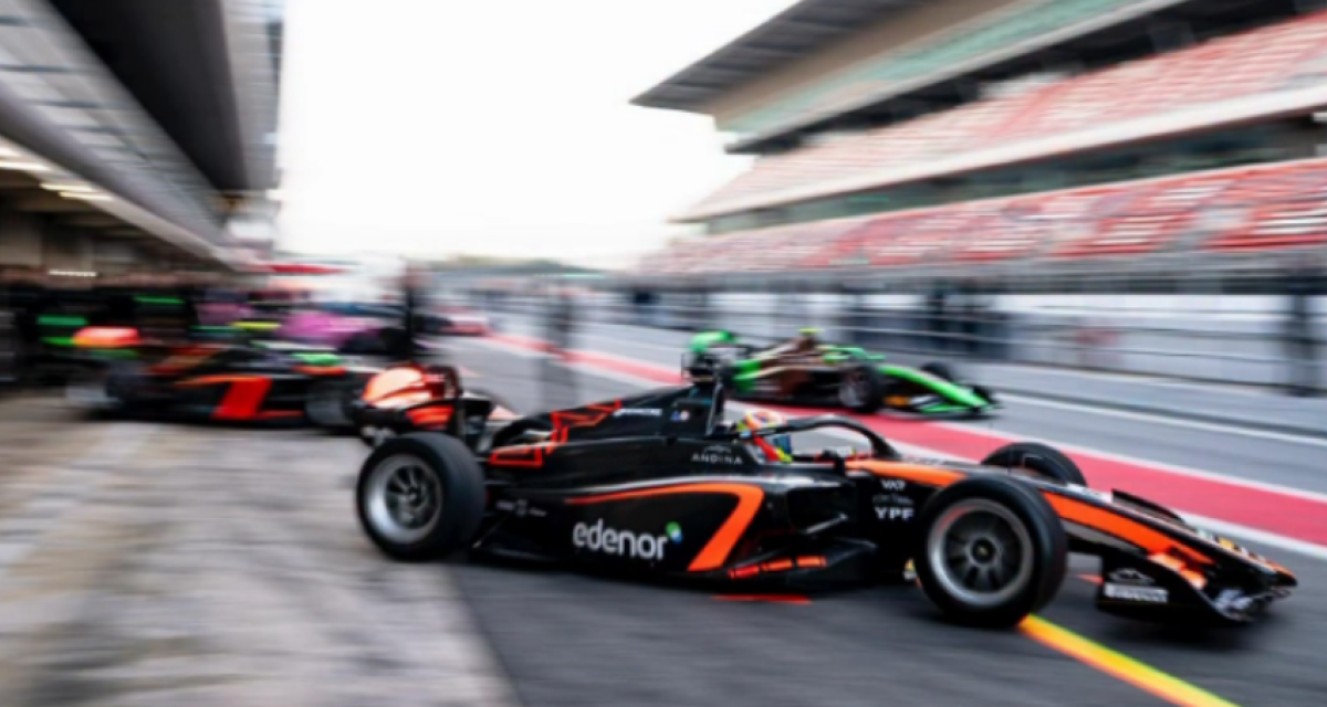 F2: Varrone cerró el último día de test en el circuito de Barcelona ¿Cómo le fue?