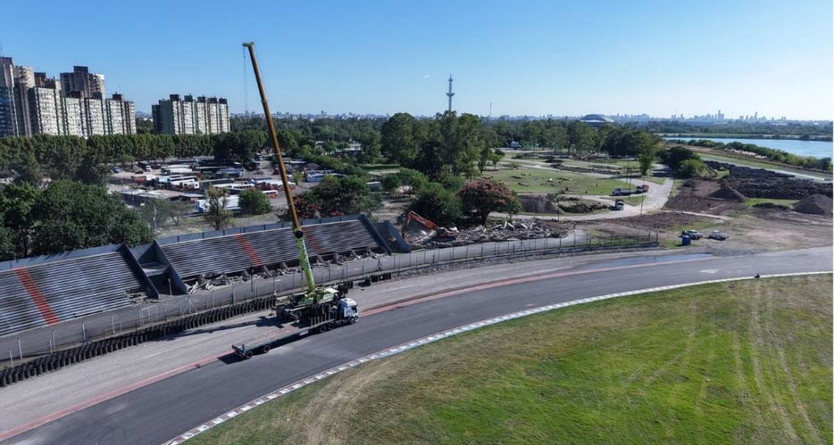 En el Callejero de Buenos Aires del TC2000, los hinchas podrán llevarse un pedazo de la tribuna 15
