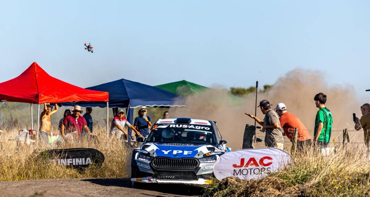 Rally Argentino: Villagra, ganador de punta a punta en Pagos del Tuyú
