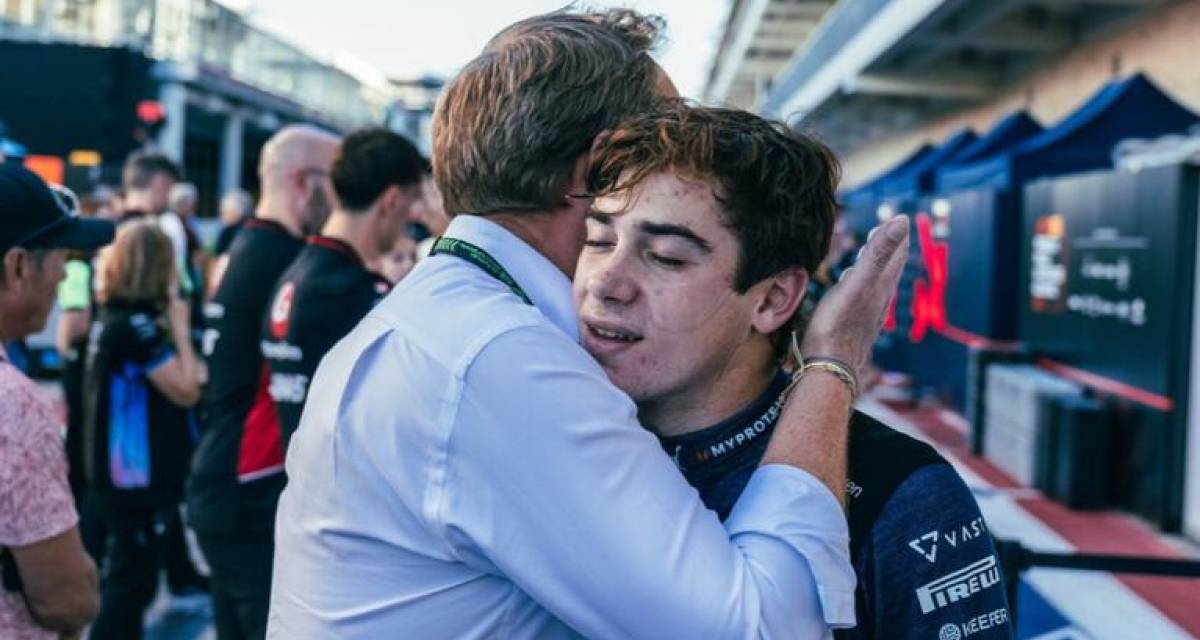 F1: Williams felicitó a Colapinto por obtener sus primeros puntos con Alpine en el GP de China