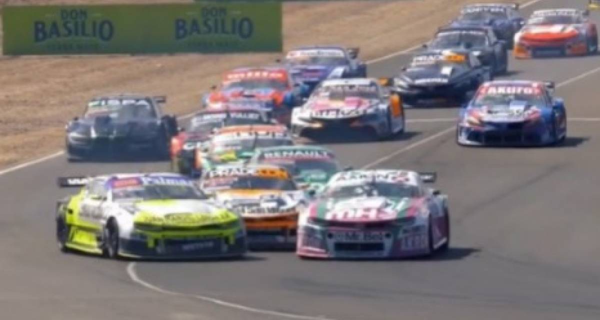 TC: la inédita imagen de la polémica del fin de semana en Neuquén entre Canapino, Landa y Ledesma