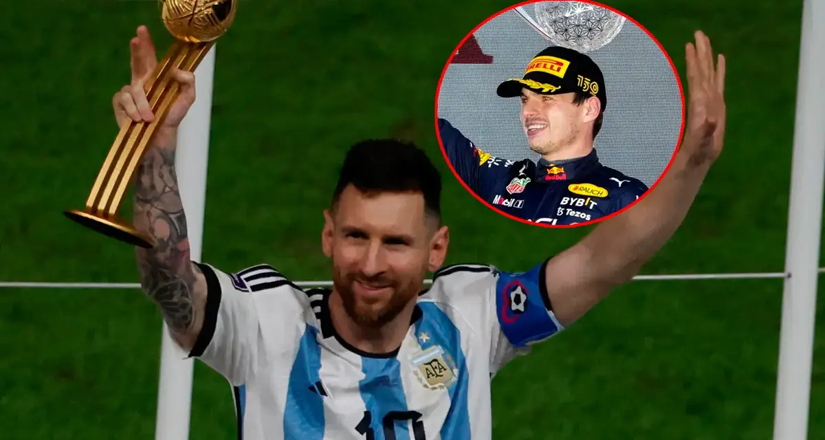 La confesión de Verstappen sobre Messi que sorprendió a todos: "Es imposible frenarlo"