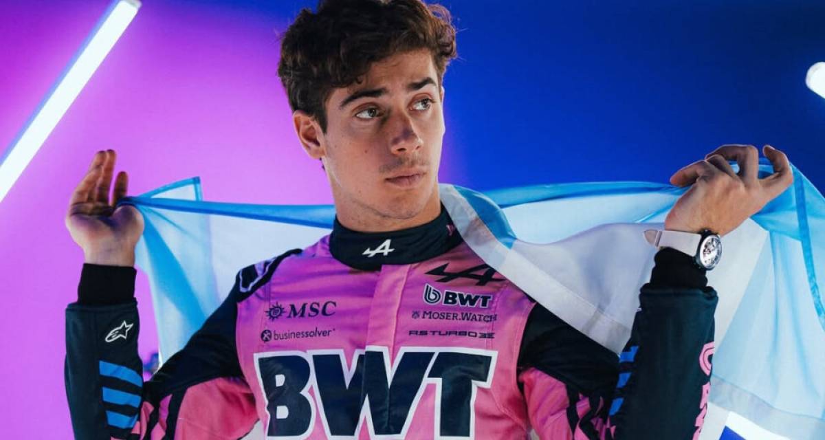 F1: "Entrega especial en Buenos Aires", el auto para la exhibición de Colapinto rumbo a Argentina