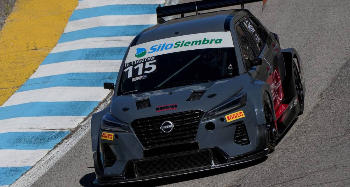 TC2000: "Nos falta para estar donde queremos", Ciantini, sincero tras clasificar 7° con la Kicks en el Zonda