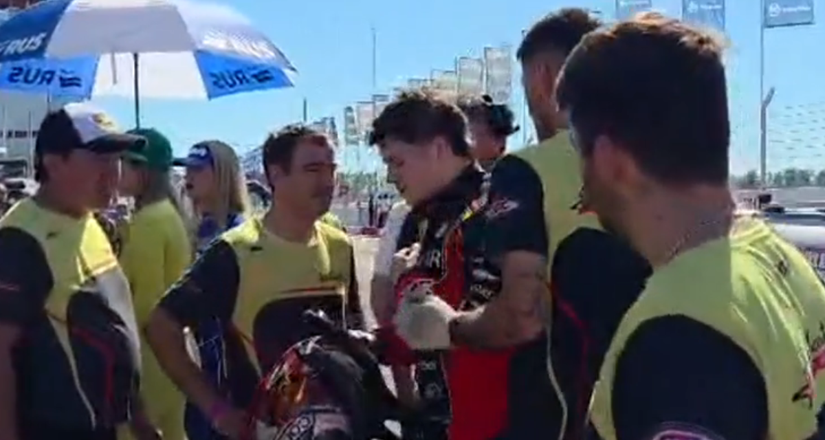 TC: así llegó Moscardini a su box tras el fuerte vuelco en Concepción del Uruguay