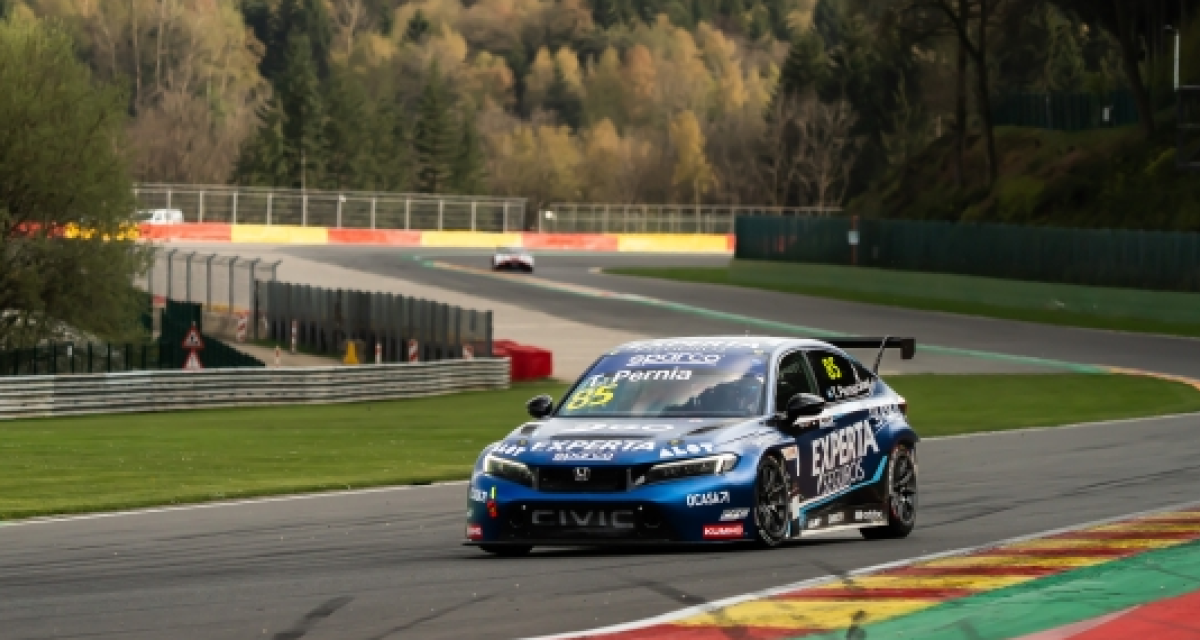 TCR Europe Cup: Thiago Pernía fue noveno en Spa-Francorchamps