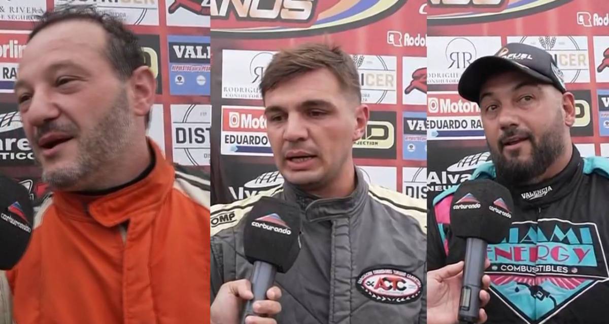 Procar 4000: la palabra de Andreoli, Pasquale y González, los tres del podio de la Clase B en Toay