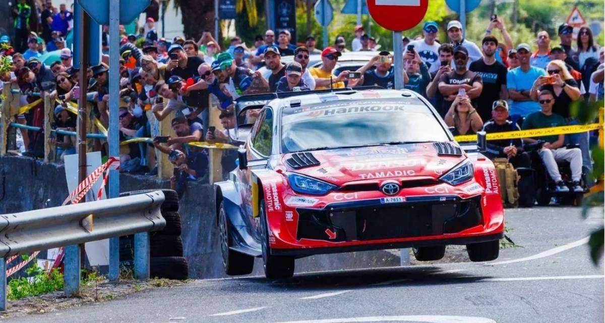 WRC: Ogier ganó el Rally de Islas Canarias y encabezó el histórico 1-2-3-4 de Toyota