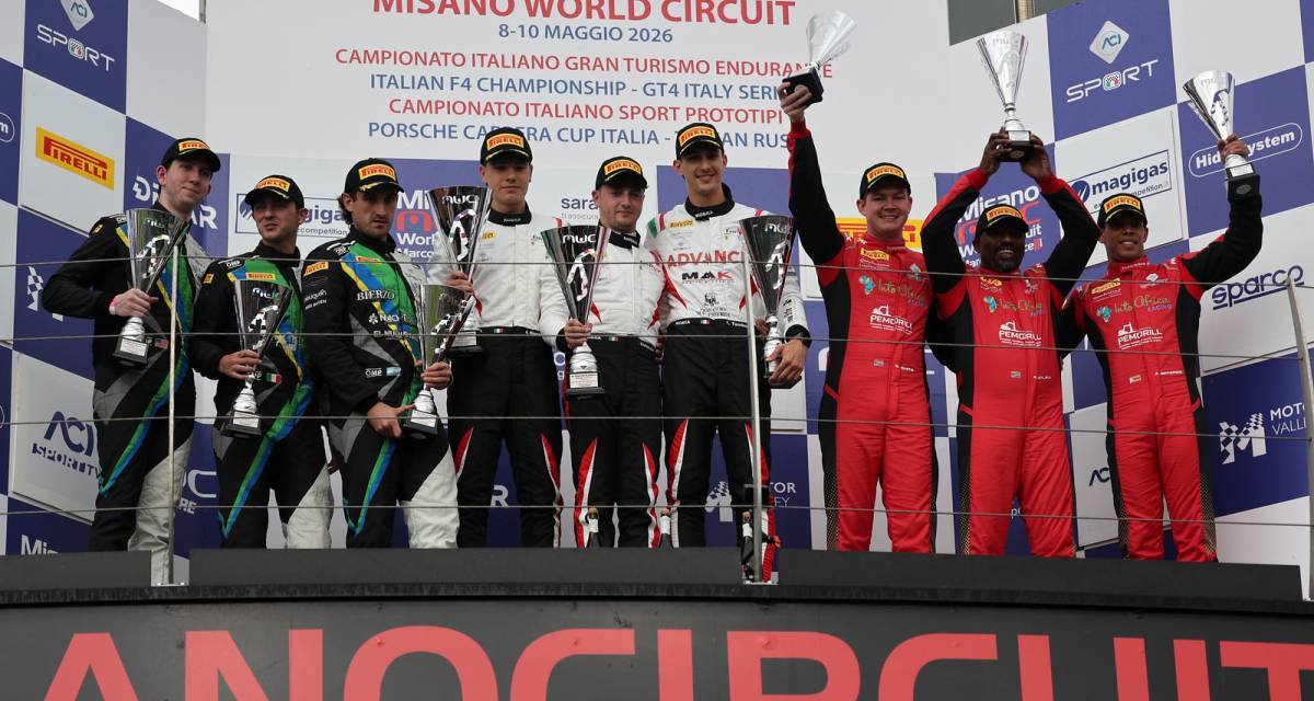 CIGT: podio de Lautaro De la Iglesia en su debut en el certamen Endurance en Misano