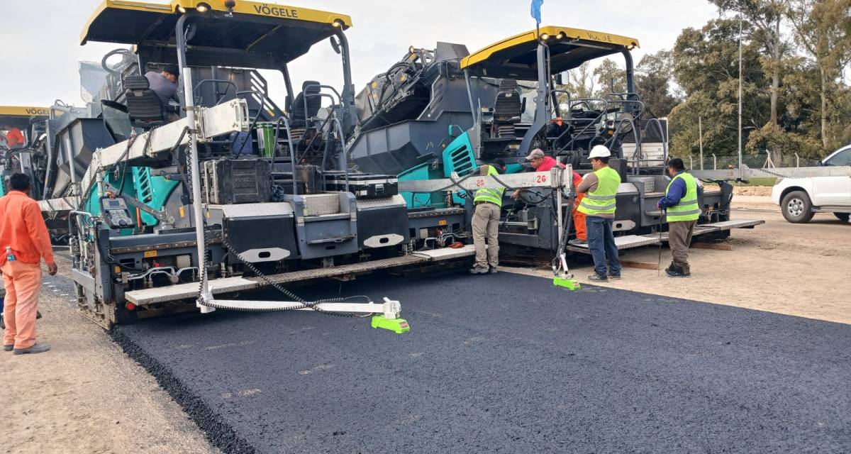 ¡Atención! Se realizaron pruebas de asfaltado en el autódromo de Buenos Aires