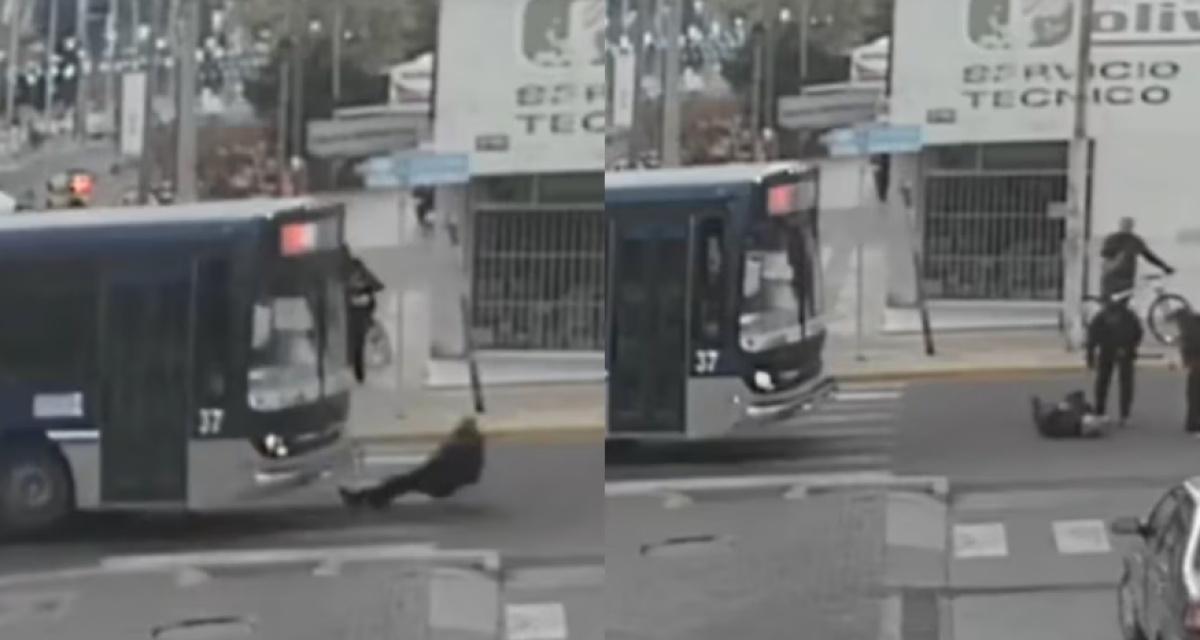 Un jubilado de 70 años fue atropellado por un colectivo en Mendoza