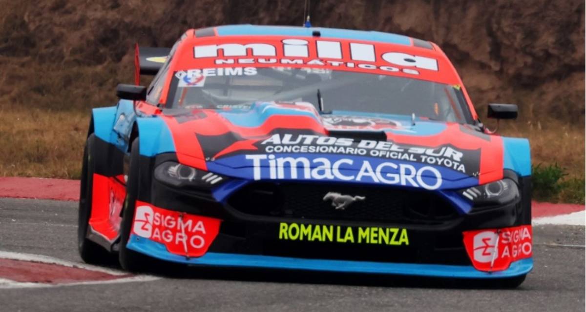 TC: Todino dominó el primer entrenamiento en El Cabalén