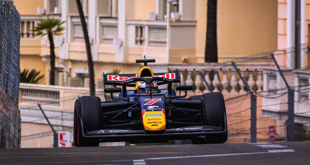 F3: Mattia Colnaghi fue infalible y completó la Carrera Sprint del Gran Premio de Mónaco
