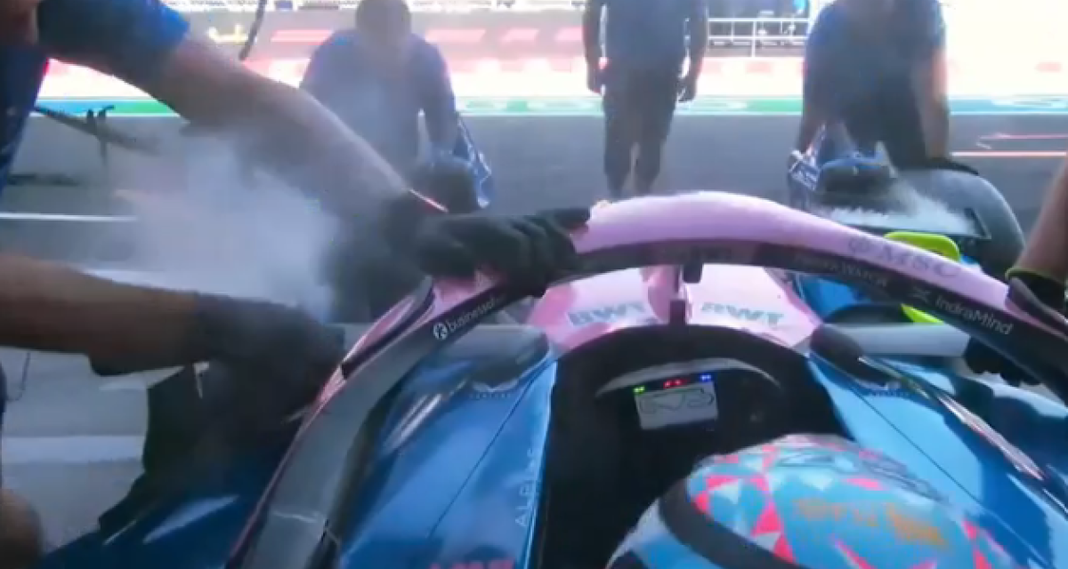 F1: el insólito momento que vivió Colapinto con un mecánico de Alpine post qualy del GP de Barcelona